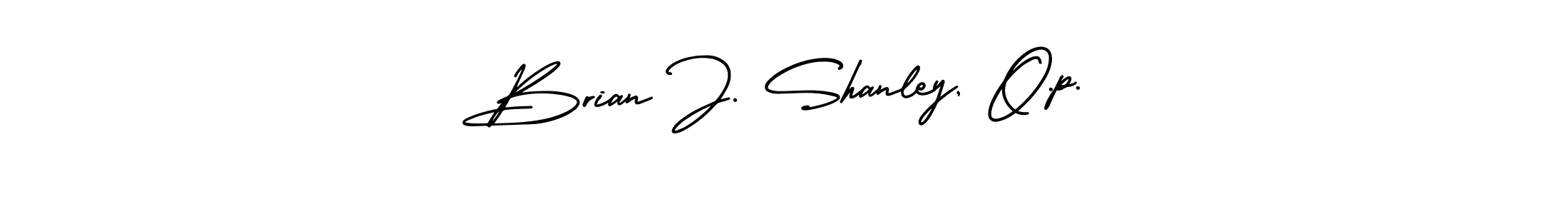 Once you've used our free online signature maker to create your best signature AmerikaSignatureDemo-Regular style, it's time to enjoy all of the benefits that Brian J. Shanley, O.p. name signing documents. Brian J. Shanley, O.p. signature style 3 images and pictures png