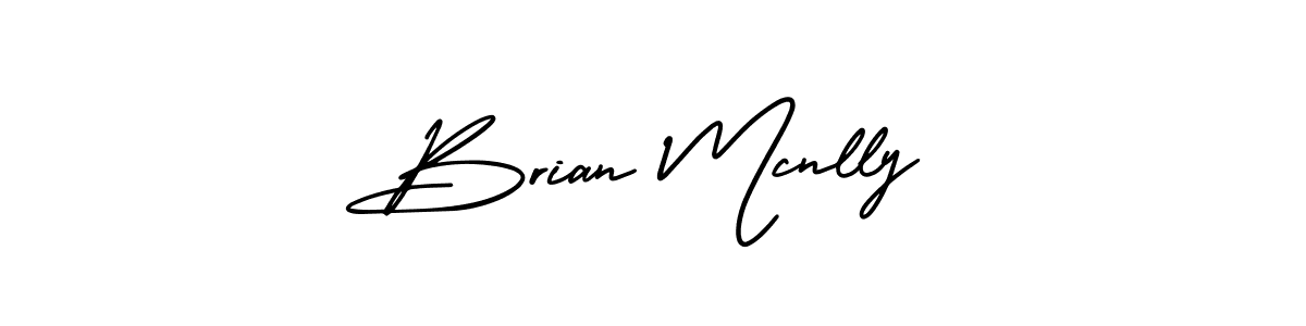 if you are searching for the best signature style for your name Brian Mcnlly. so please give up your signature search. here we have designed multiple signature styles  using AmerikaSignatureDemo-Regular. Brian Mcnlly signature style 3 images and pictures png