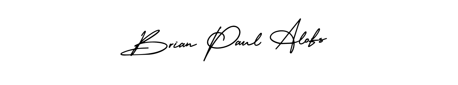 Also You can easily find your signature by using the search form. We will create Brian Paul Alofs name handwritten signature images for you free of cost using AmerikaSignatureDemo-Regular sign style. Brian Paul Alofs signature style 3 images and pictures png