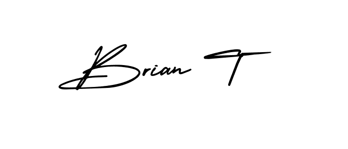 if you are searching for the best signature style for your name Brian T. so please give up your signature search. here we have designed multiple signature styles  using AmerikaSignatureDemo-Regular. Brian T signature style 3 images and pictures png