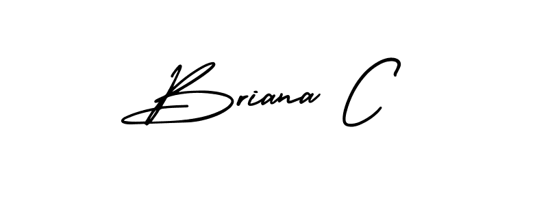 Make a short Briana C signature style. Manage your documents anywhere anytime using AmerikaSignatureDemo-Regular. Create and add eSignatures, submit forms, share and send files easily. Briana C signature style 3 images and pictures png