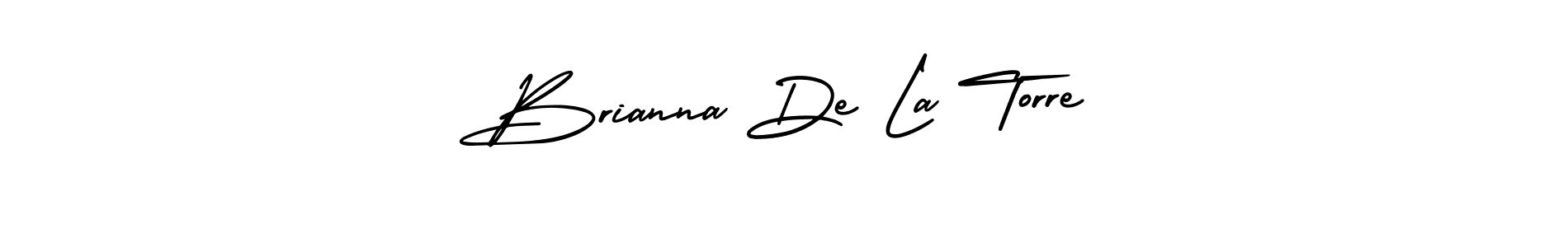 It looks lik you need a new signature style for name Brianna De La Torre. Design unique handwritten (AmerikaSignatureDemo-Regular) signature with our free signature maker in just a few clicks. Brianna De La Torre signature style 3 images and pictures png