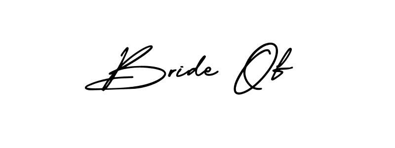 Use a signature maker to create a handwritten signature online. With this signature software, you can design (AmerikaSignatureDemo-Regular) your own signature for name Bride Of. Bride Of signature style 3 images and pictures png