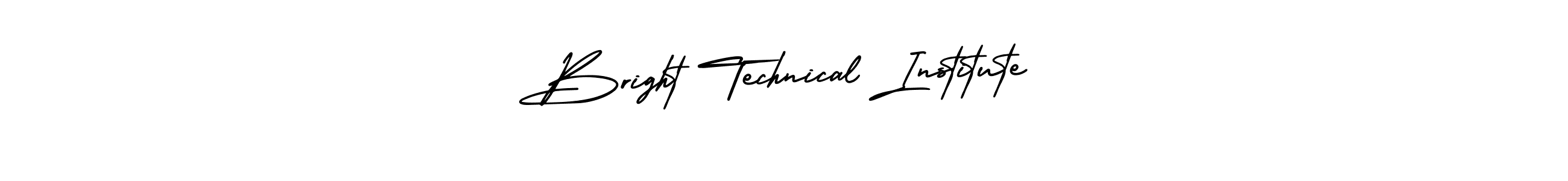 Also we have Bright Technical Institute name is the best signature style. Create professional handwritten signature collection using AmerikaSignatureDemo-Regular autograph style. Bright Technical Institute signature style 3 images and pictures png