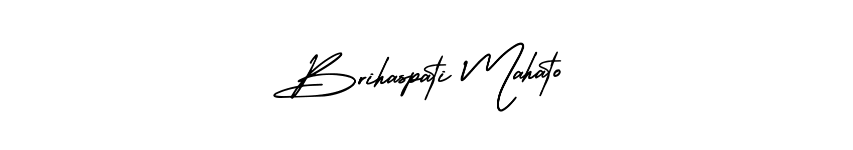 How to Draw Brihaspati Mahato signature style? AmerikaSignatureDemo-Regular is a latest design signature styles for name Brihaspati Mahato. Brihaspati Mahato signature style 3 images and pictures png