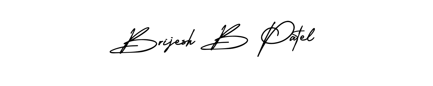 Best and Professional Signature Style for Brijesh B Patel. AmerikaSignatureDemo-Regular Best Signature Style Collection. Brijesh B Patel signature style 3 images and pictures png