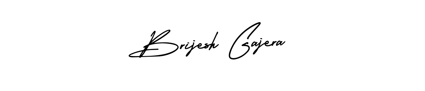 Also we have Brijesh Gajera name is the best signature style. Create professional handwritten signature collection using AmerikaSignatureDemo-Regular autograph style. Brijesh Gajera signature style 3 images and pictures png