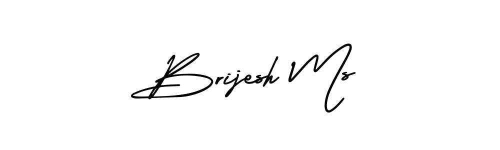 Similarly AmerikaSignatureDemo-Regular is the best handwritten signature design. Signature creator online .You can use it as an online autograph creator for name Brijesh Ms. Brijesh Ms signature style 3 images and pictures png