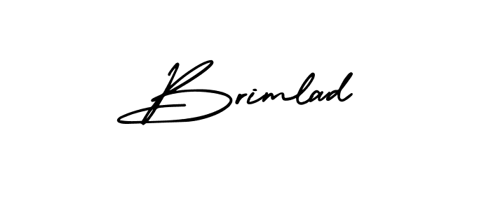 Best and Professional Signature Style for Brimlad. AmerikaSignatureDemo-Regular Best Signature Style Collection. Brimlad signature style 3 images and pictures png