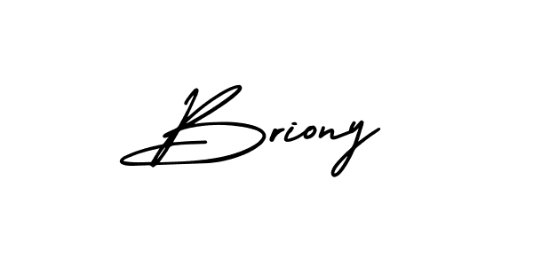 AmerikaSignatureDemo-Regular is a professional signature style that is perfect for those who want to add a touch of class to their signature. It is also a great choice for those who want to make their signature more unique. Get Briony name to fancy signature for free. Briony signature style 3 images and pictures png
