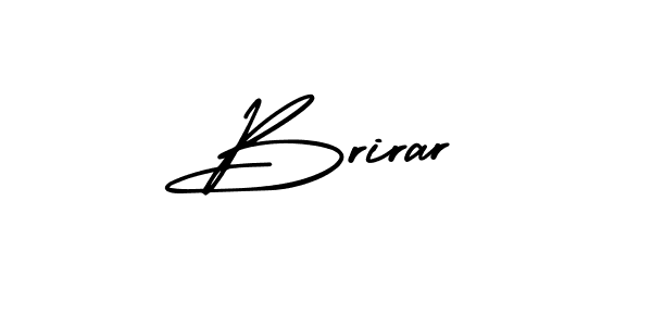 Create a beautiful signature design for name Brirar. With this signature (AmerikaSignatureDemo-Regular) fonts, you can make a handwritten signature for free. Brirar signature style 3 images and pictures png
