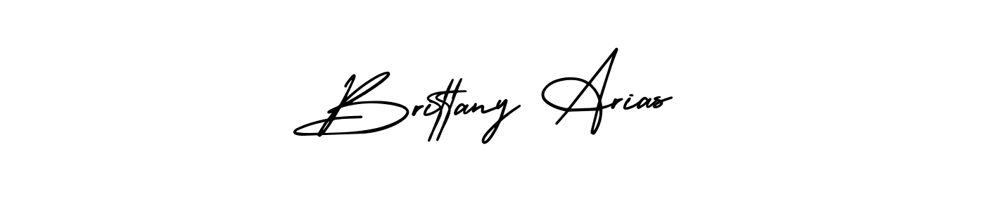 Use a signature maker to create a handwritten signature online. With this signature software, you can design (AmerikaSignatureDemo-Regular) your own signature for name Brittany Arias. Brittany Arias signature style 3 images and pictures png