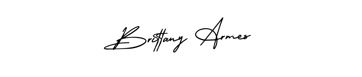 AmerikaSignatureDemo-Regular is a professional signature style that is perfect for those who want to add a touch of class to their signature. It is also a great choice for those who want to make their signature more unique. Get Brittany Armes name to fancy signature for free. Brittany Armes signature style 3 images and pictures png