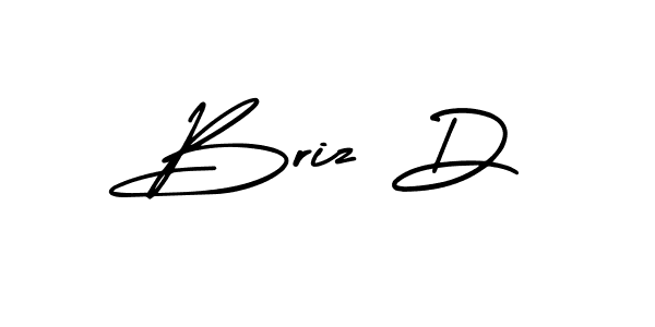 How to Draw Briz D signature style? AmerikaSignatureDemo-Regular is a latest design signature styles for name Briz D. Briz D signature style 3 images and pictures png