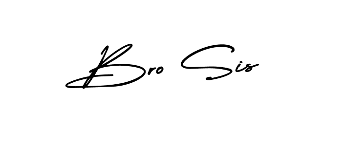 AmerikaSignatureDemo-Regular is a professional signature style that is perfect for those who want to add a touch of class to their signature. It is also a great choice for those who want to make their signature more unique. Get Bro Sis name to fancy signature for free. Bro Sis signature style 3 images and pictures png