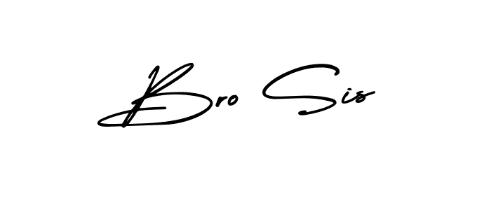 AmerikaSignatureDemo-Regular is a professional signature style that is perfect for those who want to add a touch of class to their signature. It is also a great choice for those who want to make their signature more unique. Get Bro Sis name to fancy signature for free. Bro Sis signature style 3 images and pictures png