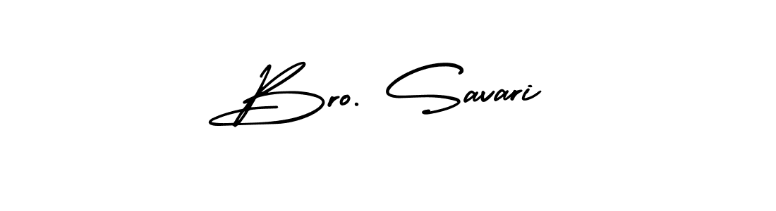Once you've used our free online signature maker to create your best signature AmerikaSignatureDemo-Regular style, it's time to enjoy all of the benefits that Bro. Savari name signing documents. Bro. Savari signature style 3 images and pictures png
