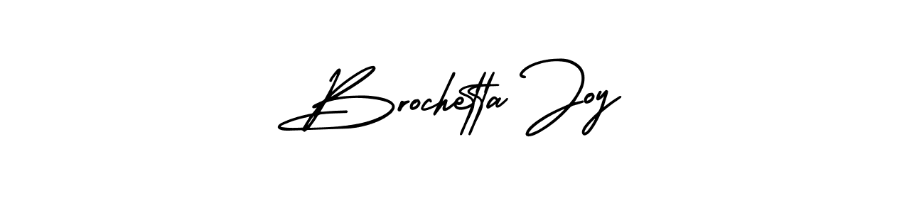 See photos of Brochetta Joy official signature by Spectra . Check more albums & portfolios. Read reviews & check more about AmerikaSignatureDemo-Regular font. Brochetta Joy signature style 3 images and pictures png