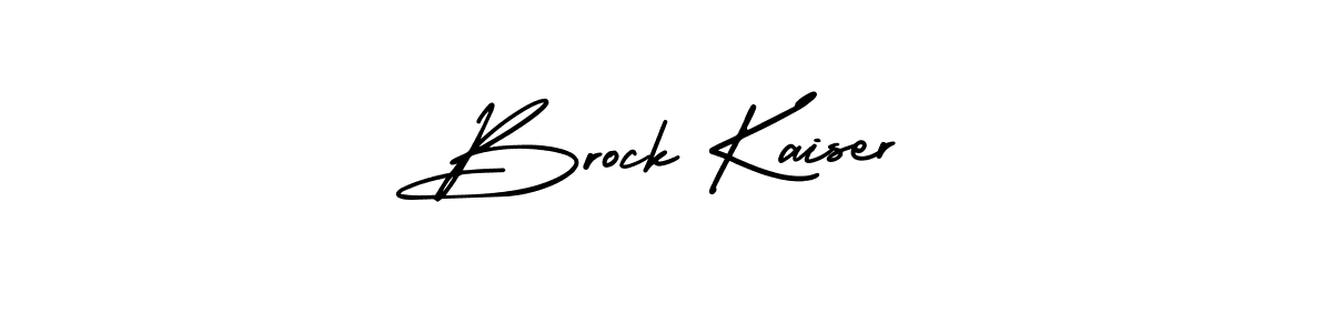 AmerikaSignatureDemo-Regular is a professional signature style that is perfect for those who want to add a touch of class to their signature. It is also a great choice for those who want to make their signature more unique. Get Brock Kaiser name to fancy signature for free. Brock Kaiser signature style 3 images and pictures png