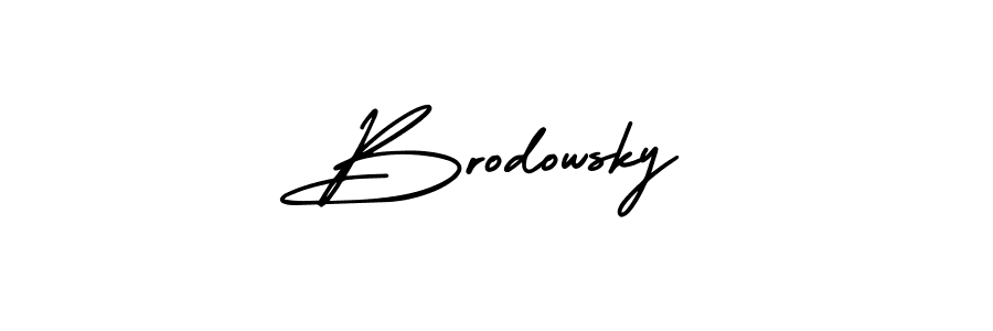 How to make Brodowsky signature? AmerikaSignatureDemo-Regular is a professional autograph style. Create handwritten signature for Brodowsky name. Brodowsky signature style 3 images and pictures png