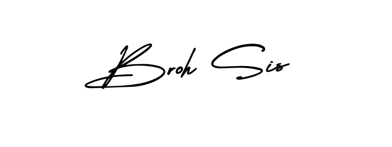 Make a beautiful signature design for name Broh Sis. Use this online signature maker to create a handwritten signature for free. Broh Sis signature style 3 images and pictures png