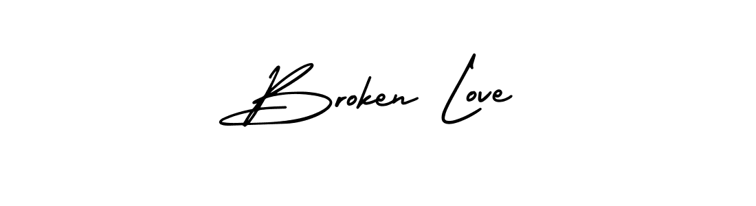 This is the best signature style for the Broken Love name. Also you like these signature font (AmerikaSignatureDemo-Regular). Mix name signature. Broken Love signature style 3 images and pictures png