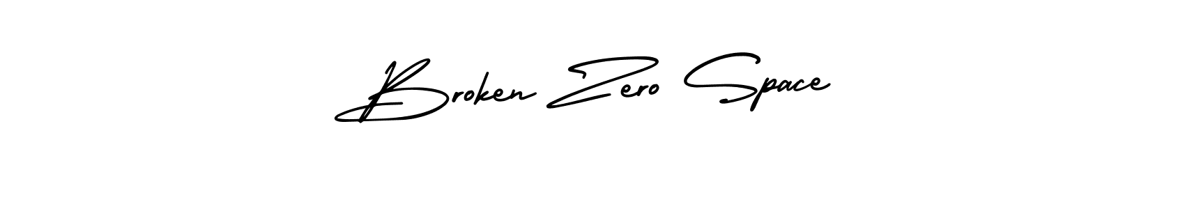 Design your own signature with our free online signature maker. With this signature software, you can create a handwritten (AmerikaSignatureDemo-Regular) signature for name Broken Zero Space. Broken Zero Space signature style 3 images and pictures png