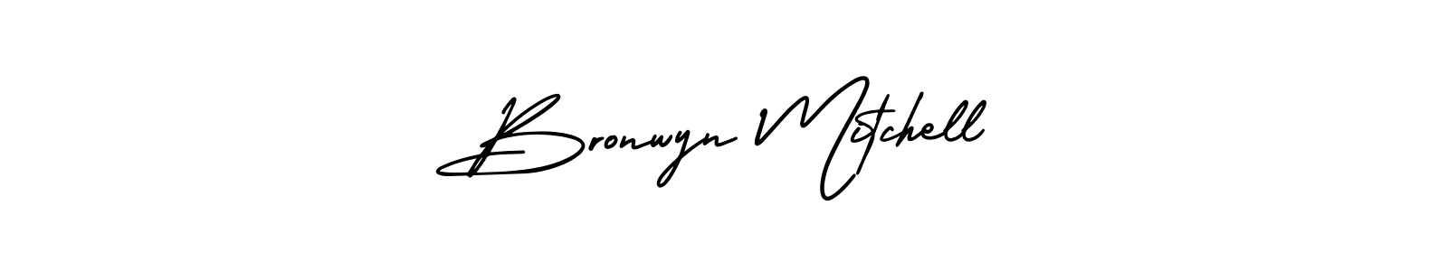This is the best signature style for the Bronwyn Mitchell name. Also you like these signature font (AmerikaSignatureDemo-Regular). Mix name signature. Bronwyn Mitchell signature style 3 images and pictures png