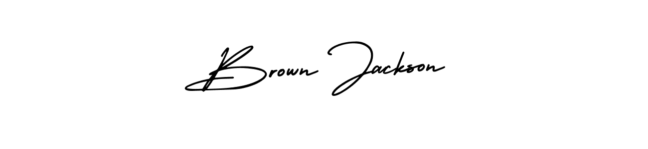 Also we have Brown Jackson name is the best signature style. Create professional handwritten signature collection using AmerikaSignatureDemo-Regular autograph style. Brown Jackson signature style 3 images and pictures png