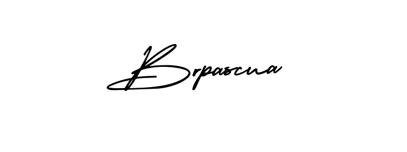 Make a beautiful signature design for name Brpascua. With this signature (AmerikaSignatureDemo-Regular) style, you can create a handwritten signature for free. Brpascua signature style 3 images and pictures png
