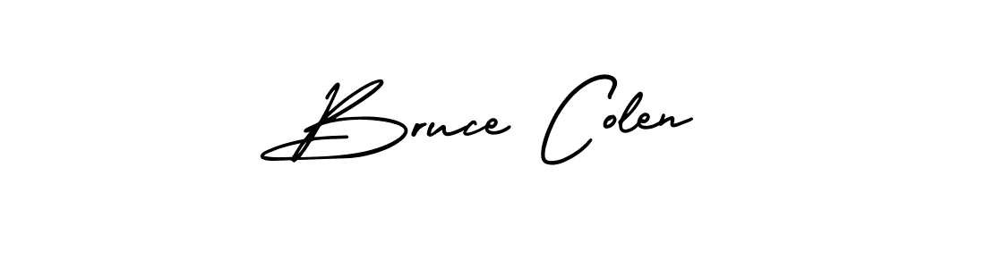 How to Draw Bruce Colen signature style? AmerikaSignatureDemo-Regular is a latest design signature styles for name Bruce Colen. Bruce Colen signature style 3 images and pictures png