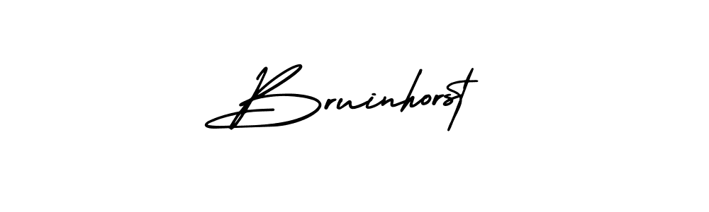 Also You can easily find your signature by using the search form. We will create Bruinhorst name handwritten signature images for you free of cost using AmerikaSignatureDemo-Regular sign style. Bruinhorst signature style 3 images and pictures png