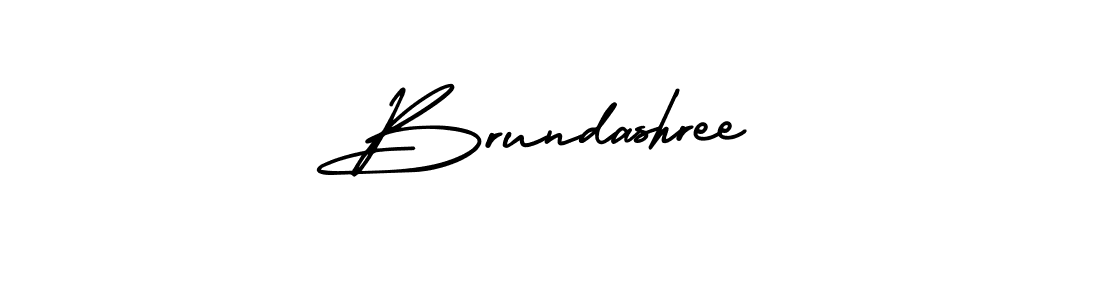 Create a beautiful signature design for name Brundashree. With this signature (AmerikaSignatureDemo-Regular) fonts, you can make a handwritten signature for free. Brundashree signature style 3 images and pictures png