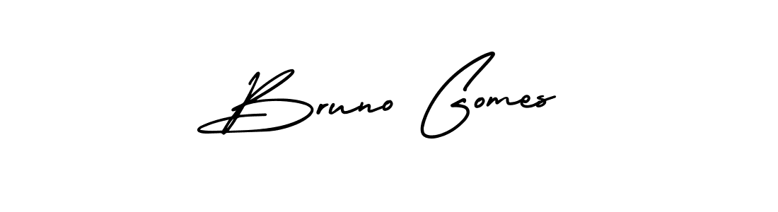 Make a short Bruno Gomes signature style. Manage your documents anywhere anytime using AmerikaSignatureDemo-Regular. Create and add eSignatures, submit forms, share and send files easily. Bruno Gomes signature style 3 images and pictures png