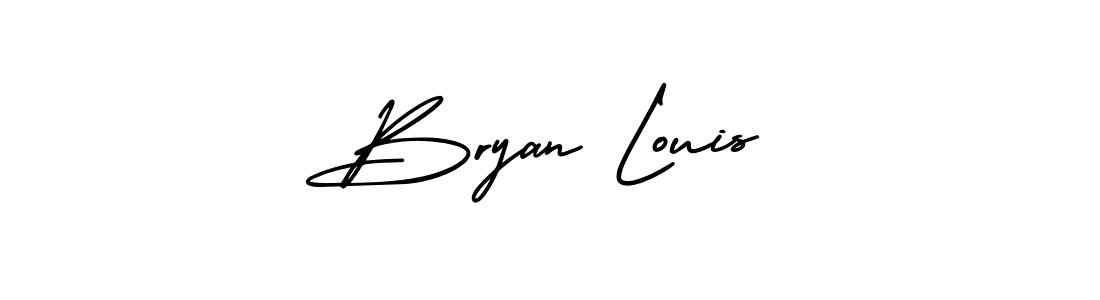 How to Draw Bryan Louis signature style? AmerikaSignatureDemo-Regular is a latest design signature styles for name Bryan Louis. Bryan Louis signature style 3 images and pictures png