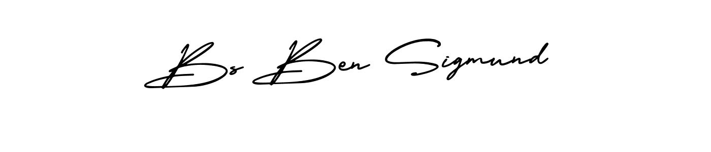 Similarly AmerikaSignatureDemo-Regular is the best handwritten signature design. Signature creator online .You can use it as an online autograph creator for name Bs Ben Sigmund. Bs Ben Sigmund signature style 3 images and pictures png