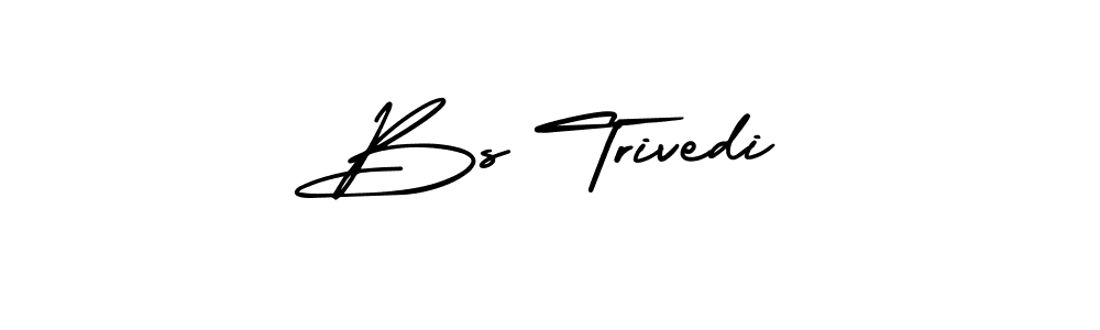 Similarly AmerikaSignatureDemo-Regular is the best handwritten signature design. Signature creator online .You can use it as an online autograph creator for name Bs Trivedi. Bs Trivedi signature style 3 images and pictures png