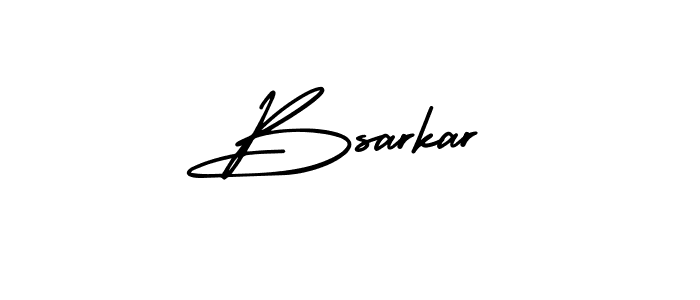 You should practise on your own different ways (AmerikaSignatureDemo-Regular) to write your name (Bsarkar) in signature. don't let someone else do it for you. Bsarkar signature style 3 images and pictures png