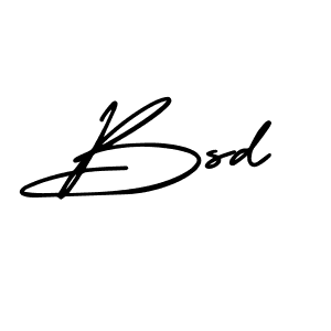 Bsd stylish signature style. Best Handwritten Sign (AmerikaSignatureDemo-Regular) for my name. Handwritten Signature Collection Ideas for my name Bsd. Bsd signature style 3 images and pictures png