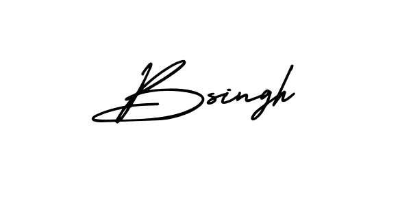 Also we have Bsingh name is the best signature style. Create professional handwritten signature collection using AmerikaSignatureDemo-Regular autograph style. Bsingh signature style 3 images and pictures png