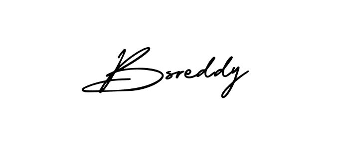 You should practise on your own different ways (AmerikaSignatureDemo-Regular) to write your name (Bsreddy) in signature. don't let someone else do it for you. Bsreddy signature style 3 images and pictures png