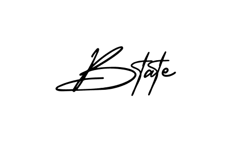 Use a signature maker to create a handwritten signature online. With this signature software, you can design (AmerikaSignatureDemo-Regular) your own signature for name Btate. Btate signature style 3 images and pictures png