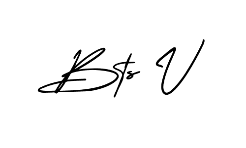 It looks lik you need a new signature style for name Bts V. Design unique handwritten (AmerikaSignatureDemo-Regular) signature with our free signature maker in just a few clicks. Bts V signature style 3 images and pictures png