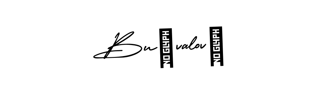 This is the best signature style for the Buřvalová name. Also you like these signature font (AmerikaSignatureDemo-Regular). Mix name signature. Buřvalová signature style 3 images and pictures png