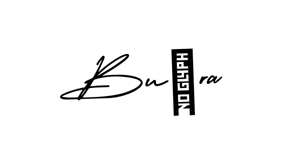 Make a beautiful signature design for name Buşra. With this signature (AmerikaSignatureDemo-Regular) style, you can create a handwritten signature for free. Buşra signature style 3 images and pictures png