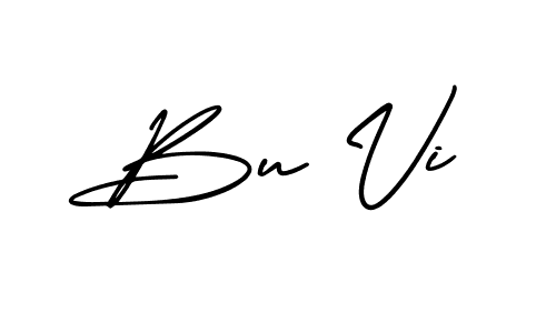 It looks lik you need a new signature style for name Bu Vi. Design unique handwritten (AmerikaSignatureDemo-Regular) signature with our free signature maker in just a few clicks. Bu Vi signature style 3 images and pictures png