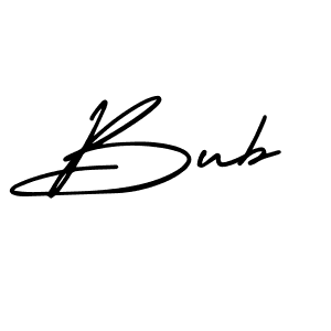 AmerikaSignatureDemo-Regular is a professional signature style that is perfect for those who want to add a touch of class to their signature. It is also a great choice for those who want to make their signature more unique. Get Bub name to fancy signature for free. Bub signature style 3 images and pictures png