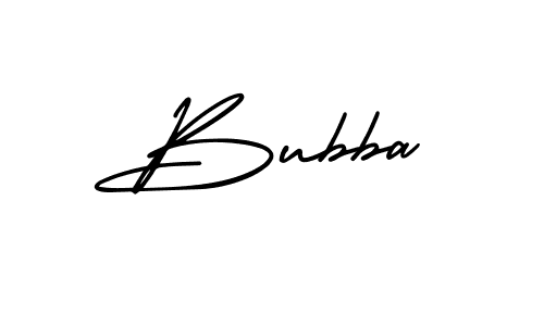 Design your own signature with our free online signature maker. With this signature software, you can create a handwritten (AmerikaSignatureDemo-Regular) signature for name Bubba. Bubba signature style 3 images and pictures png
