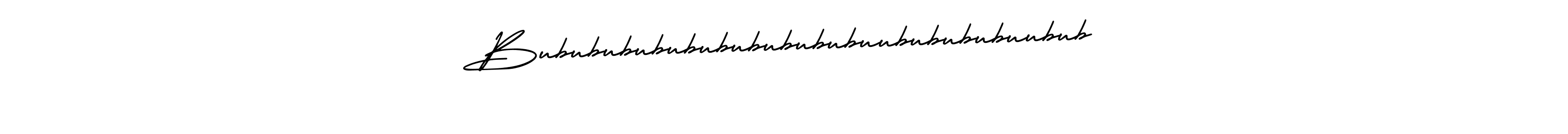 Use a signature maker to create a handwritten signature online. With this signature software, you can design (AmerikaSignatureDemo-Regular) your own signature for name Bububububububububububuububububuubub. Bububububububububububuububububuubub signature style 3 images and pictures png