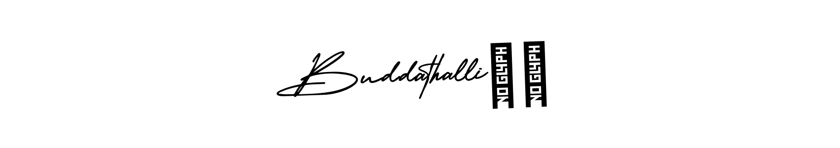 It looks lik you need a new signature style for name Buddathalli♥️. Design unique handwritten (AmerikaSignatureDemo-Regular) signature with our free signature maker in just a few clicks. Buddathalli♥️ signature style 3 images and pictures png